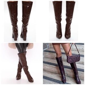 Brown Over-the-Knee Boots, 8